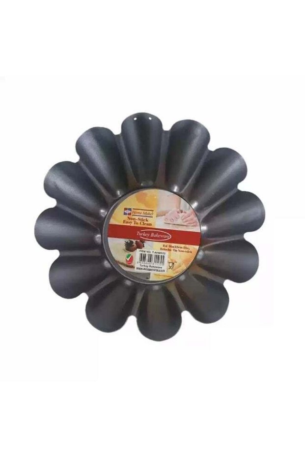 Home Maker AVCI Non-Stick Easy to Clean Flower Shape-Brioche Tin Pan-26cm