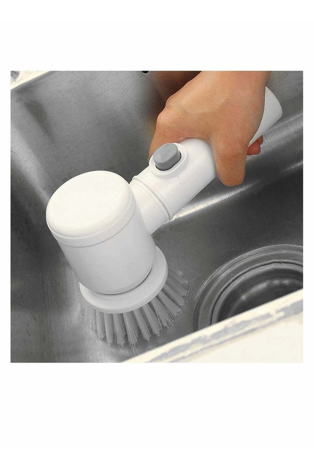 Portable Electric Spin Scrubber - Versatile Cleaning Tool for Bathroom, Kitchen, and More - Lightwe