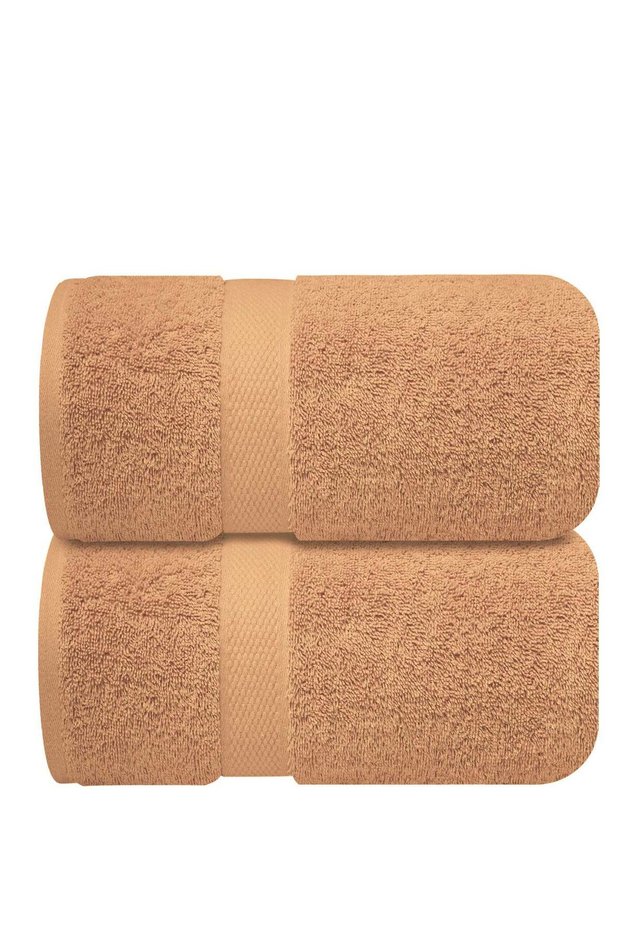 Infinitee Xclusives 2-Piece Bath Sheets – 100% Combed Cotton, 550 GSM, Superior Quality, Quick-Dry,