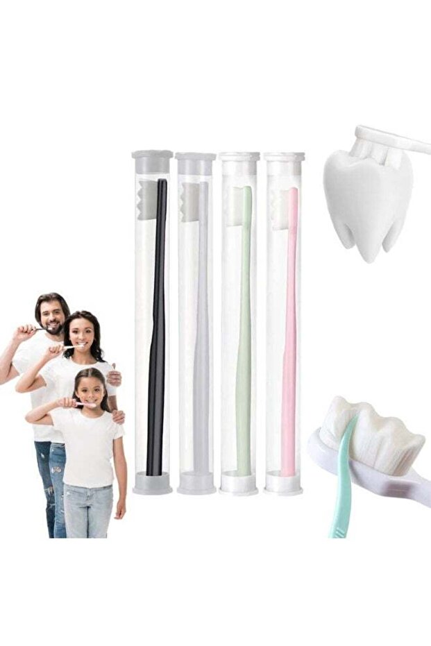 Toothbrush, BrushNordic-Inspired Premium Nano Toothbrush, Extra Soft Toothbrush with 20000 Soft Br