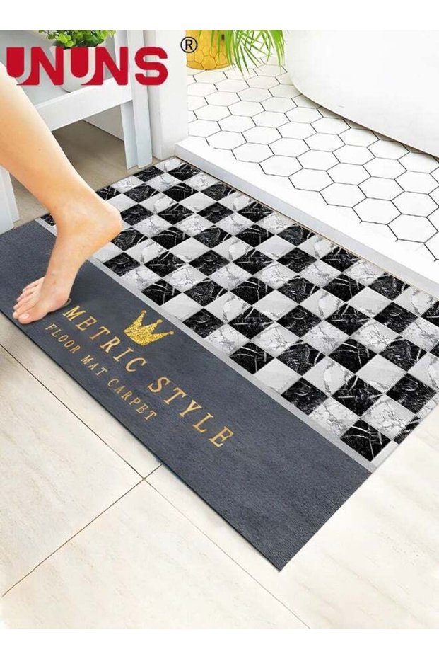 Indoor Doormat,Front Back Door Mat Rubber Backing Non Slip Door Mats 50*80CM Absorbent Resist Dirt
