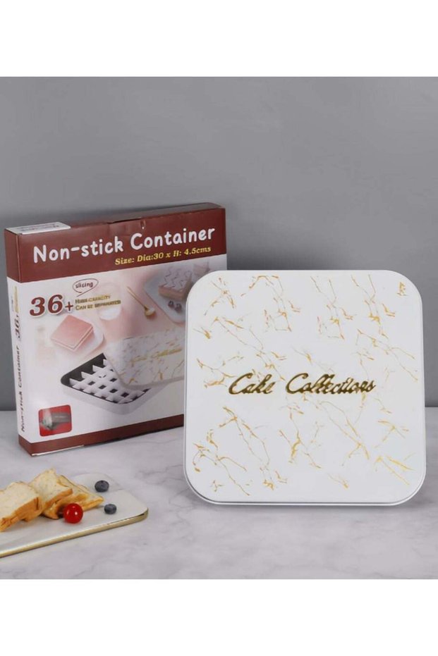 White Stainless Steel Metal Mousse Box Bakeable Cake Moulds Chocolate Large Disk Gift Box with Chop