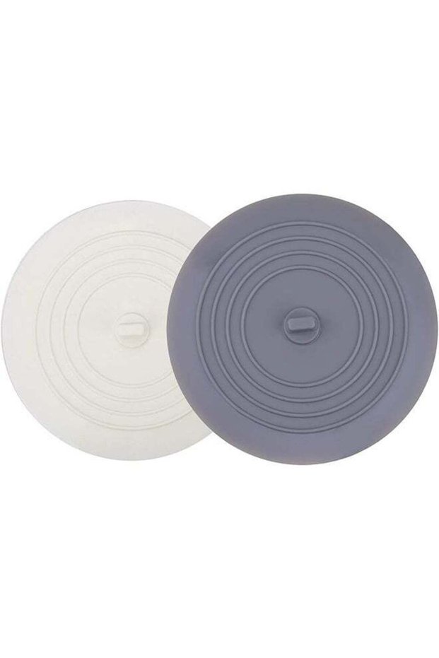 2 Pieces Bath Tub Drain Stoppers, Sink Bathtub Plug Rubber Kitchen Bathroom Laundry Bar Water Stop
