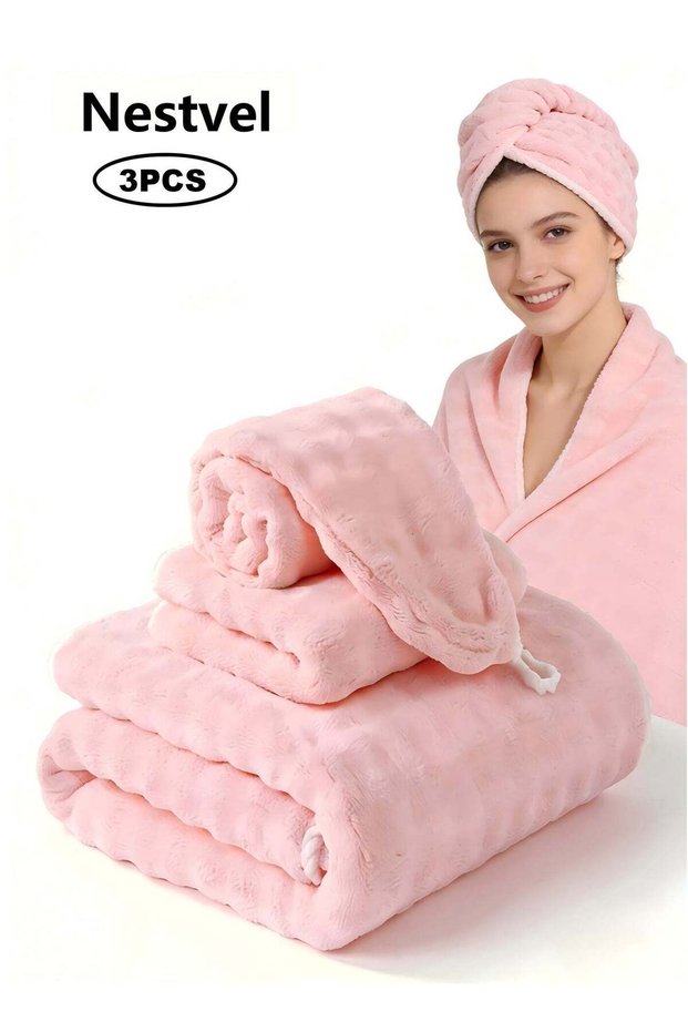 Bath Towel Large( 90*170CM ),Bath Towel Set -3PCS Includes ( 90*170CM )Bath Towel,(35*75CM) Hand To