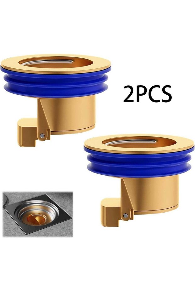 2 Pcs Odor Proof Floor Drain Core,2 Inch Drain Plug with Floor Drain Backflow Preventer, Shower Dra