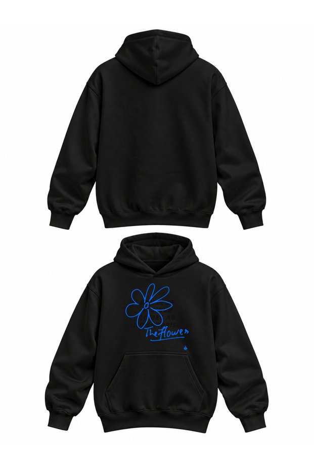 Unisex Cotton Hooded Sweatshirt Comfortable Fit - Printed Oversize Hoodie