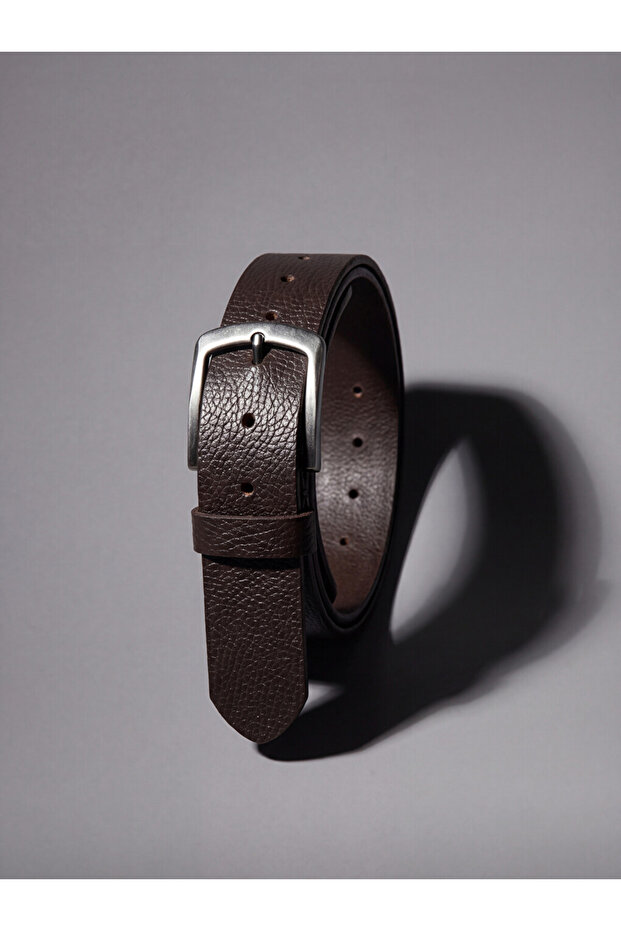 Ozmarka New Season Brown Genuine Leather Men's Belt