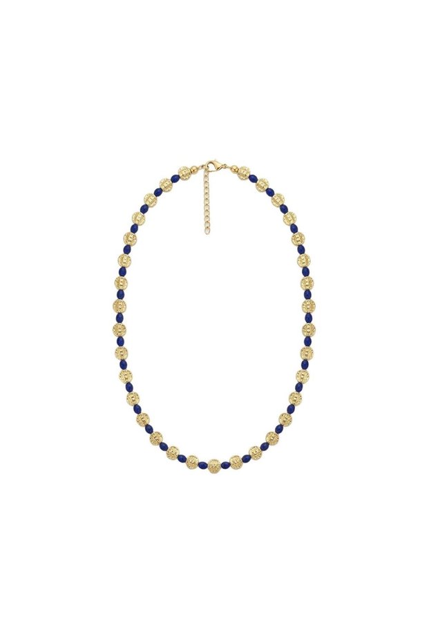 Rouge Stone Gold Color Necklace