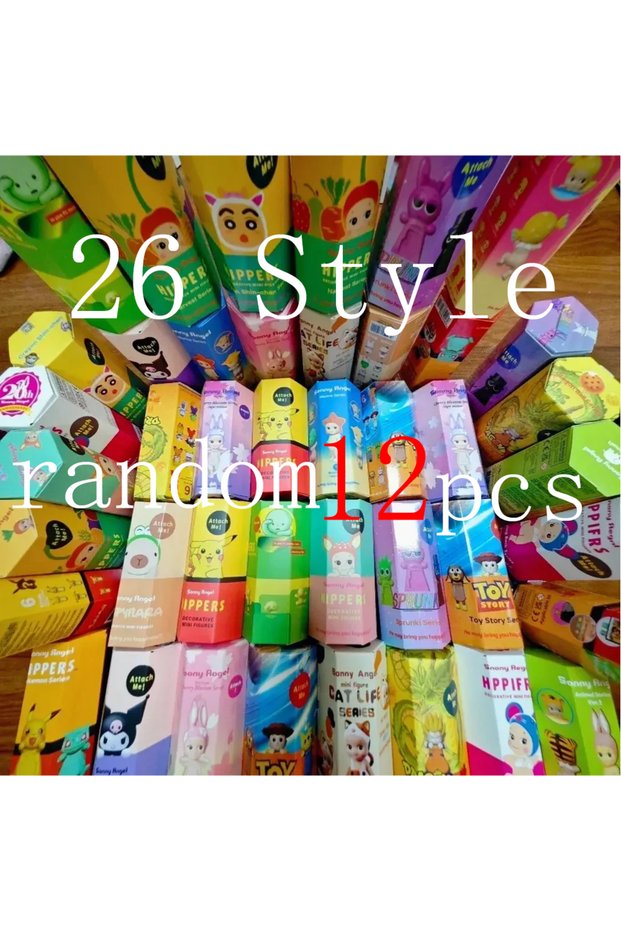 12PCS-Random style 2026 New Random Angel Series Decorative Mini Figures Doll Blind Box Toys G