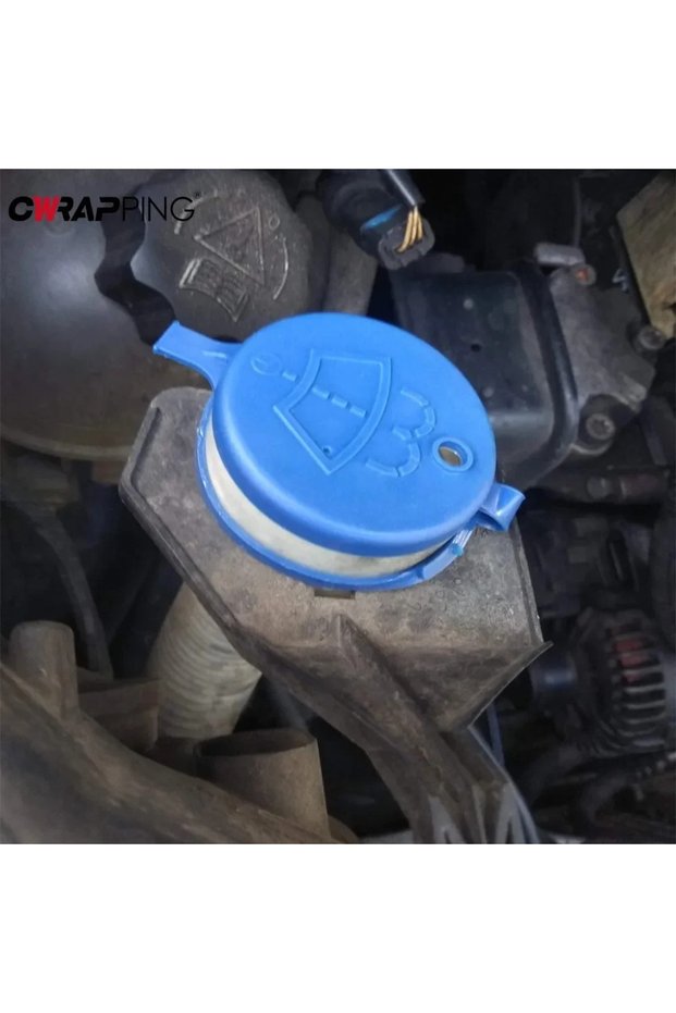 1Pcs Car Wiper Washer Fluid Reservoir Tank Bottle Cover Cap Lid Plastic Blue for Citroen C4 C5 Xanti