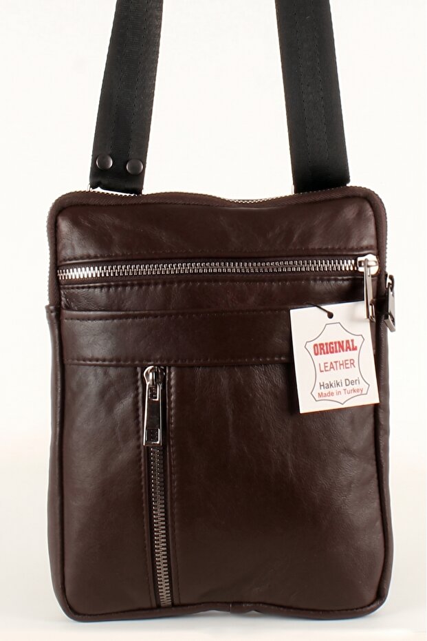 Men's Genuine Leather Messenger Bag