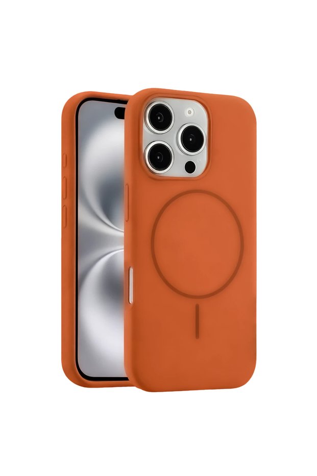Joko Apple iPhone 16 Pro Case Jully Magsafe Cover - Orange