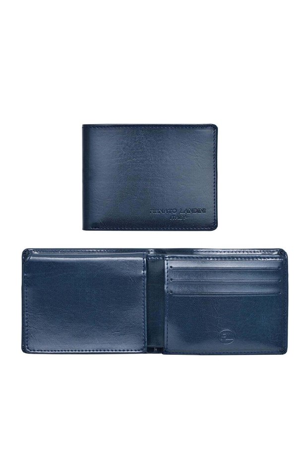 Navy Blue Men's Wallet/ Aristocrat