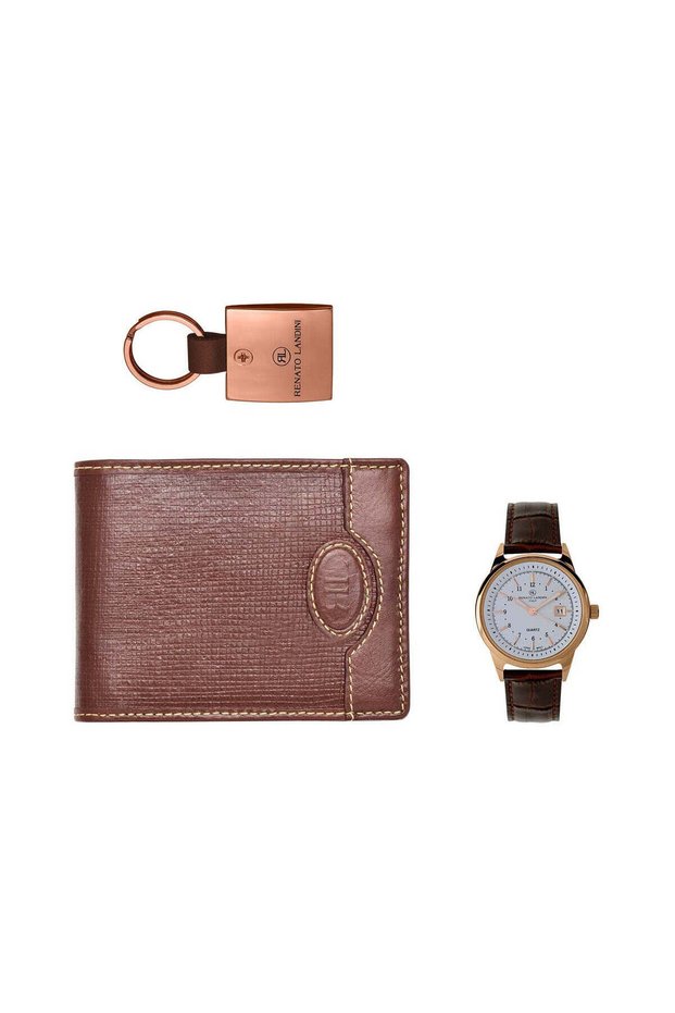 Wallet + Watch + Key-Holder
