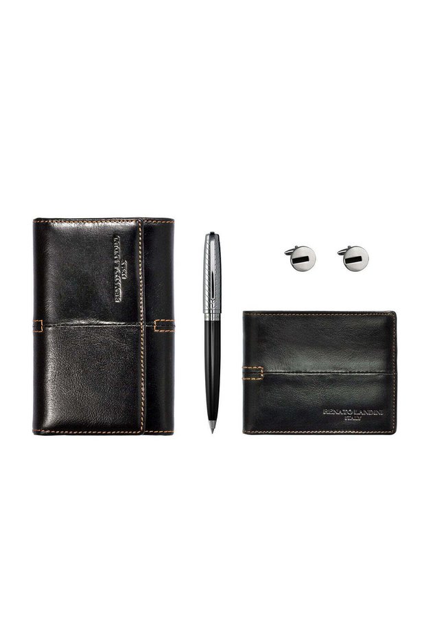 Pen + Wallet Set + Cufflink