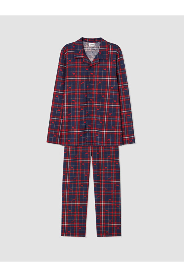 Shirts for Style Seekers from Uzg Store Roba Collar Boys' Pajama Set