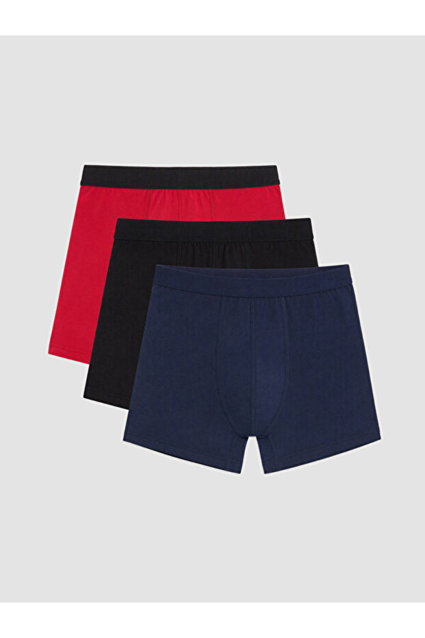 Quality Pieces from Çelebi Store Cotton Flexible Men's Boxer 3-Piece Pack
