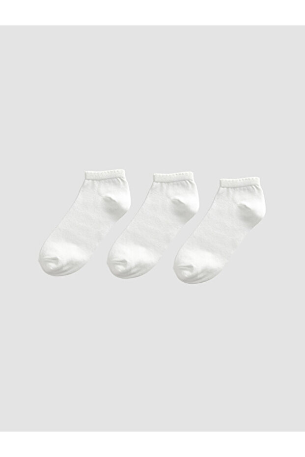 Rmz Gi̇yi̇m Farkiyla Women's Booties Socks 3-Pack