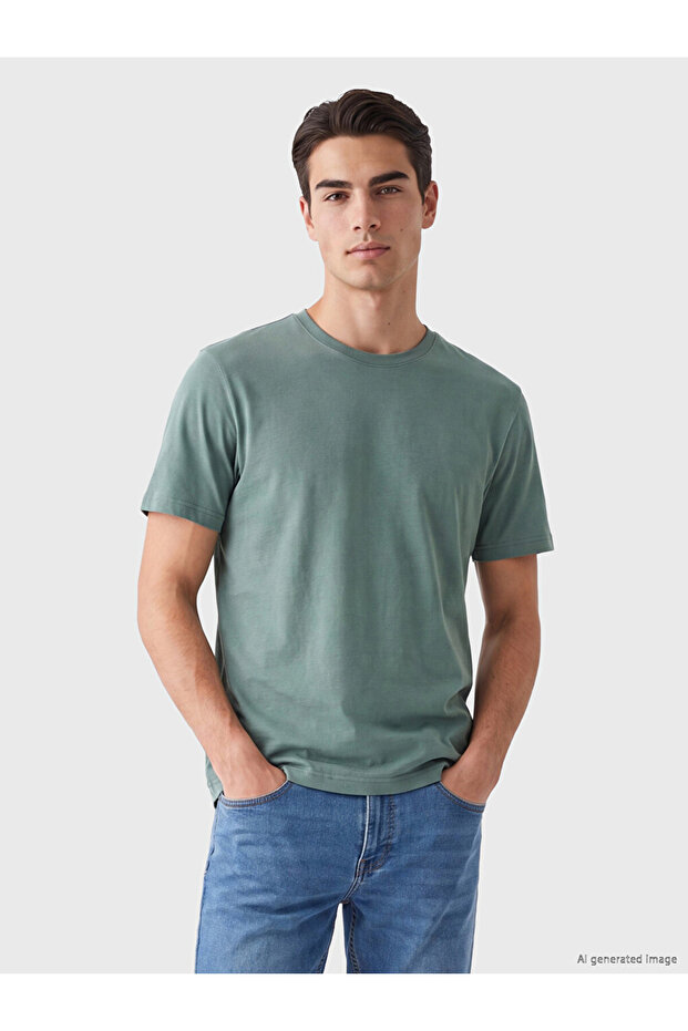 Lcwaikiki Classic Regular Fit Cotton Men's T-Shirt