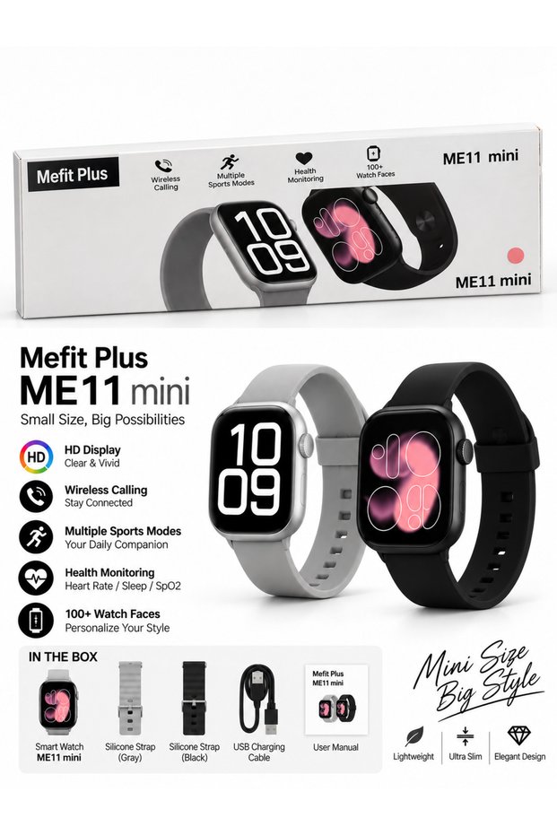 Smartwatch Mefgit Plus Me 11 mini