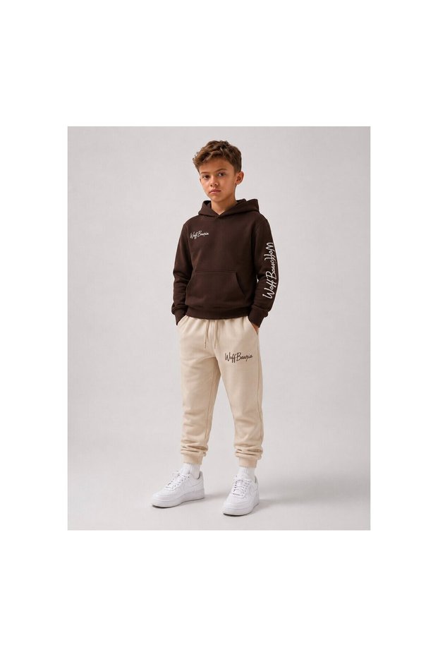 Men's Embroidered Hooded Track Suit
