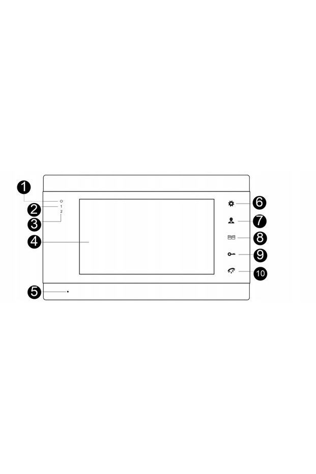 Monitor pentru videointerfon VDA-01C5W