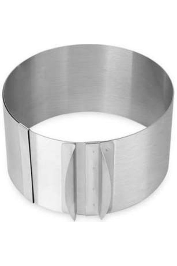 Cake Circle Round Hole Stainless Steel Set of 3