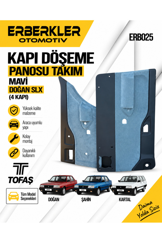 Doğan Slx Kapı Döşemesi Kumaş Mavi