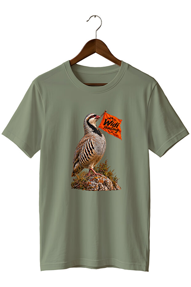 Hunting Flag Printed Unisex Regular Fit Hunter T-Shirt
