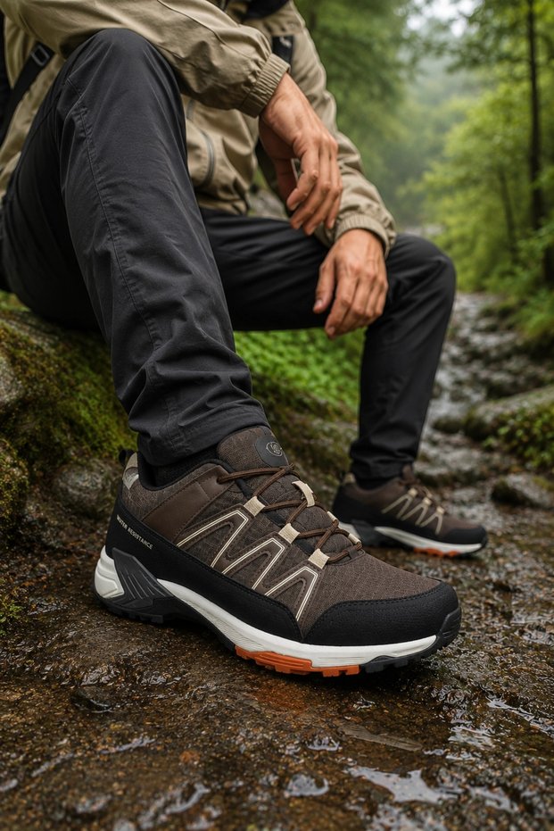 Stormer Outdoor Trekking Shoes – Water-Resistant and Water-Repellent Casual and Hiking Shoes