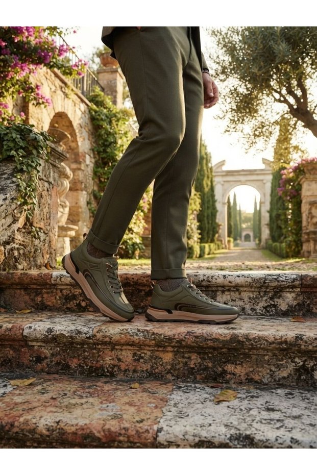 Dragon Bdl5044 Khaki Men's Casual Sports Shoes