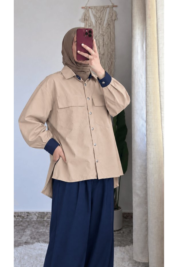 Double Pocket Trouser Suit - Indigo