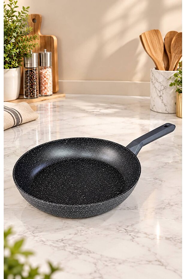 Granite Pan 26 cm Single Fireproof Non-Stick Pan