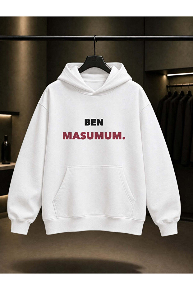 Ben Masumum — Bff Double Printed Unisex 100% Cotton Hooded Sweatshirt
