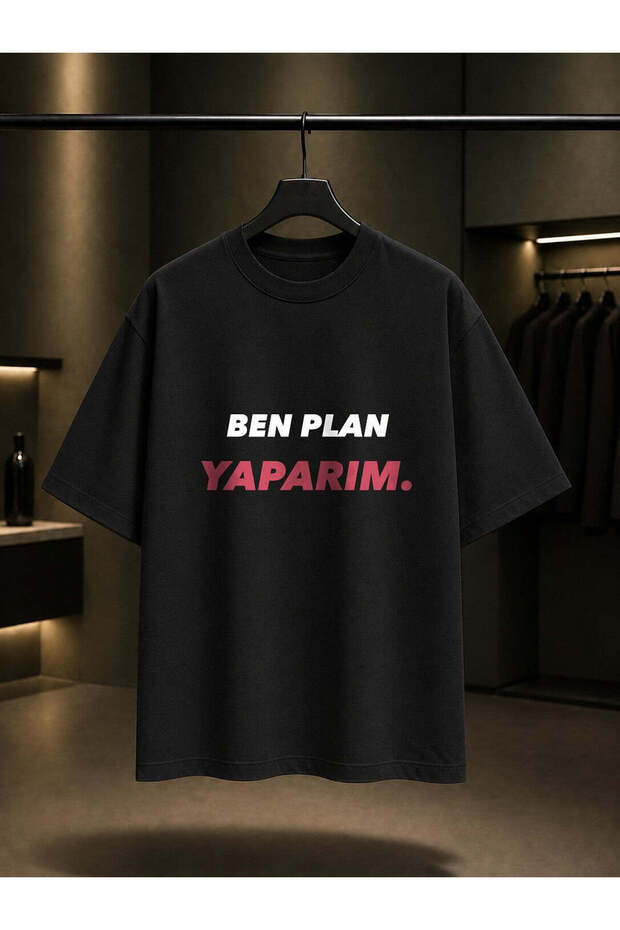 I Make Plans - Bff Double Print Unisex 100% Cotton T-Shirt