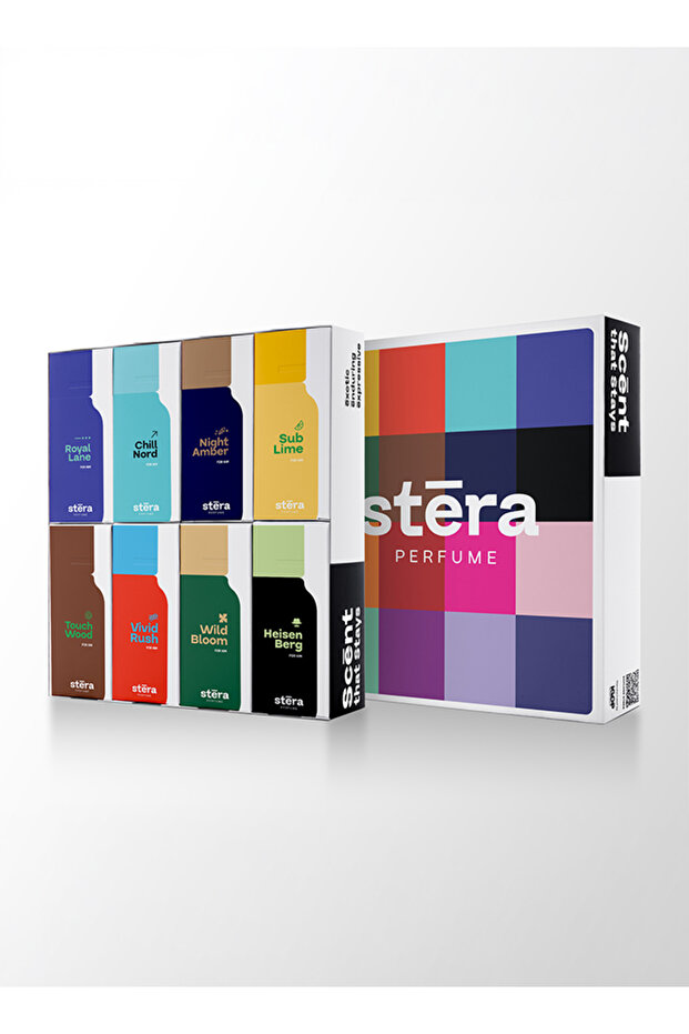 Men's ALL 8-in-1 Perfume Collection - Eau De Parfum - 50ml (Each), Long Lasting Fragrance, Travel Size Perfumes, Premium Perfume Gift Set For Men