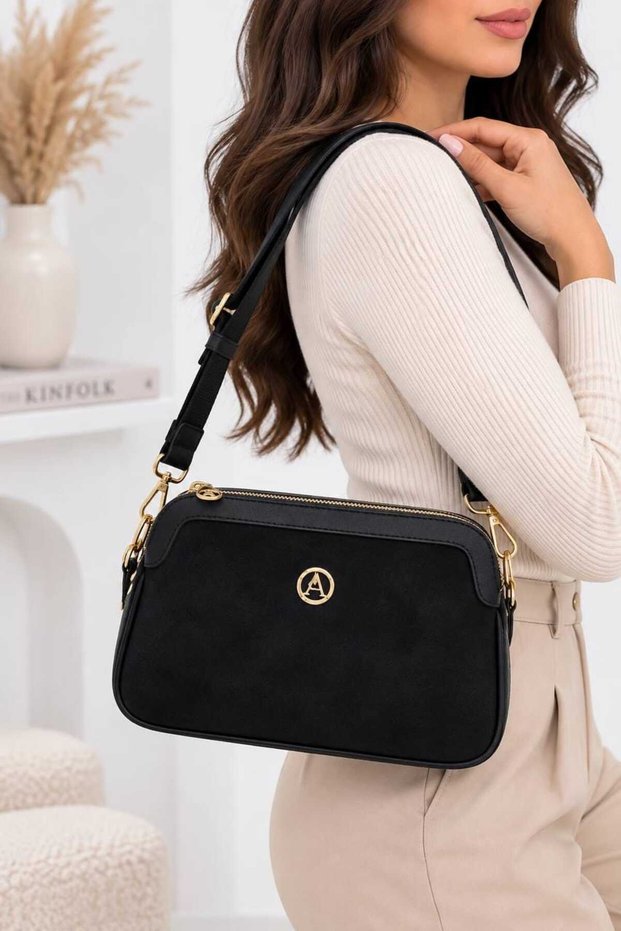 Zippered Crossbody Bag