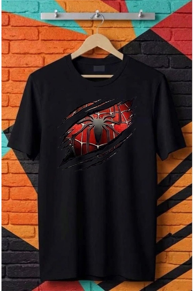 Spider Printed T-Shirt