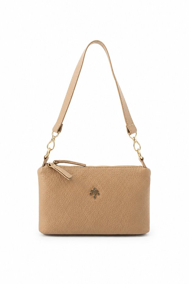 Jkln Women's Crossbody Daily Shoulder Bag Dark Beige Bag Im378-10