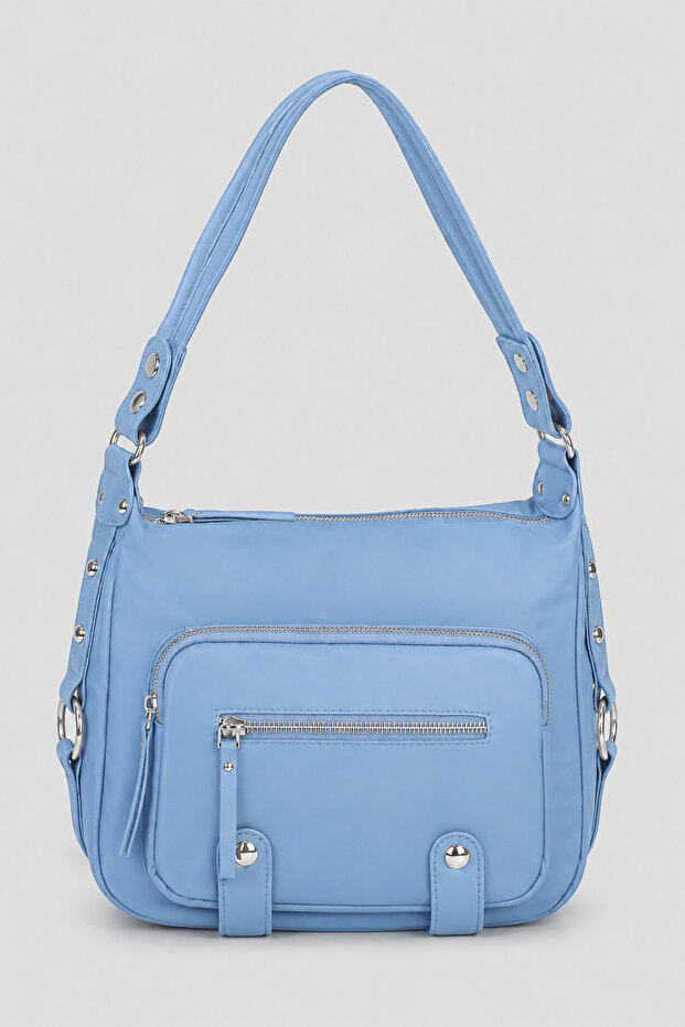 Jkln Women's Shoulder Bag Large Volume Daily Blue Bag 2405-8