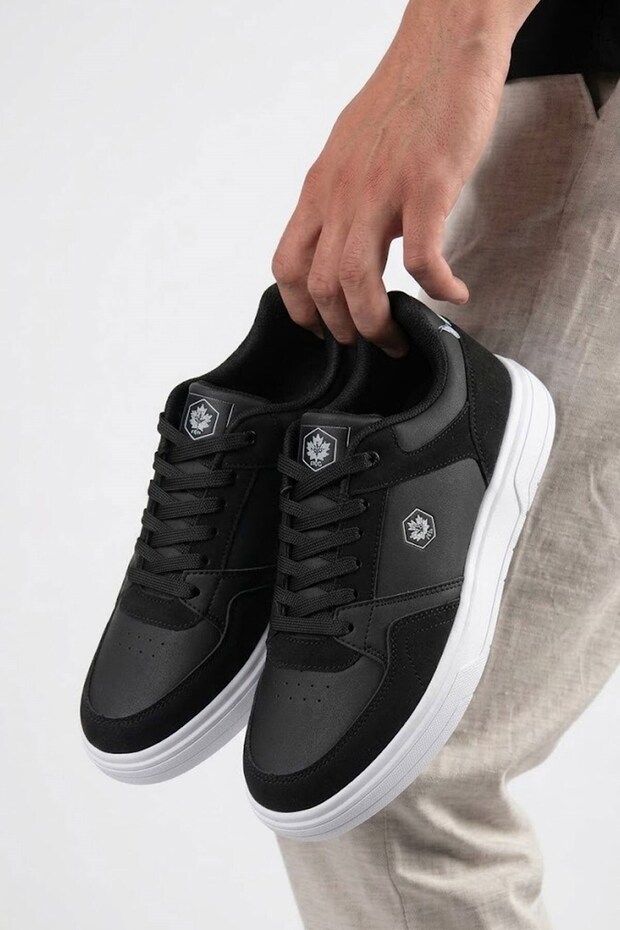 Men's Seasonal Skin Comfortable Sole Sports Shoes Daily School Anatomical Sole Men's Sneaker