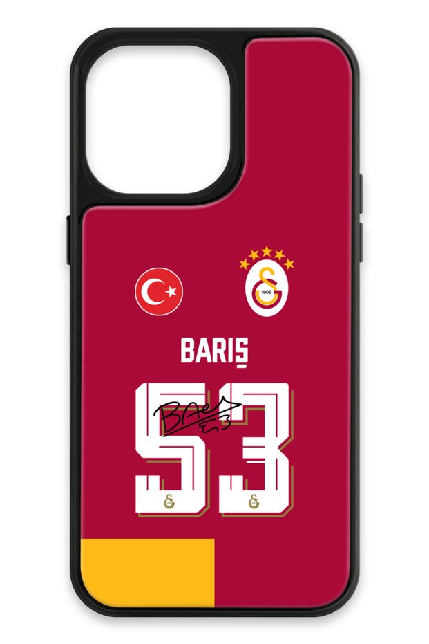 Barış Alper Yılmaz Parted Jersey iPhone 14 Pro Max Case (Glass) - Licensed Original