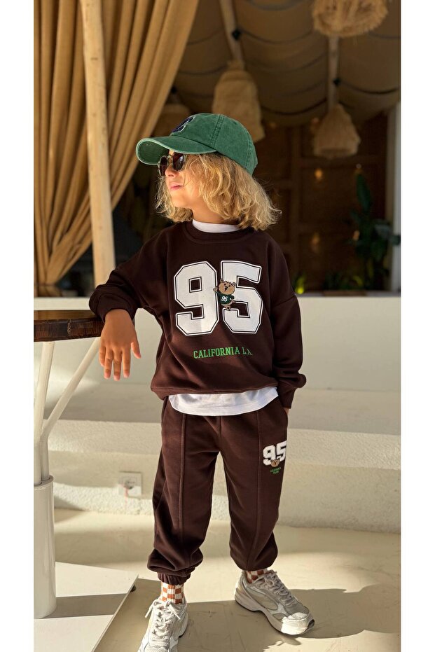 Men's child bottom top set