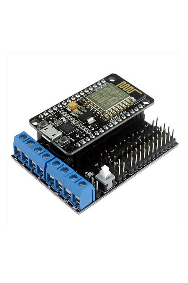 Nodemcu L293d Shield Motor Sürücü Esp8266 Kablosuz Internet Wifi Motor Uzaktan Kontrol Robo - 2