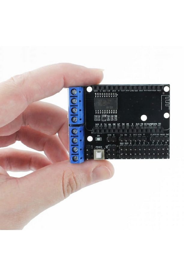 Nodemcu L293d Shield Motor Sürücü Esp8266 Kablosuz Internet Wifi Motor Uzaktan Kontrol Robo - 3