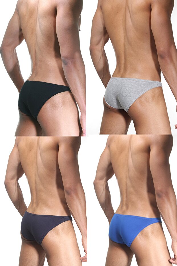 4'lü Kutu Erkek Slip - 2