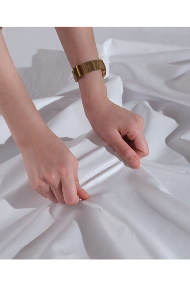 Saltea dublă din bumbac, rezistentă la lichide - 4