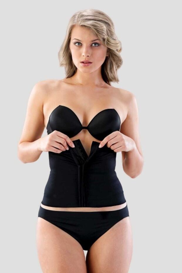Women's Black Painful Waist Corset