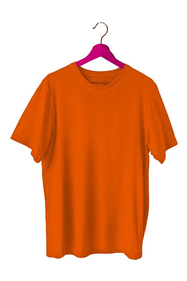 Crew Neck Basic T-shirt - 1