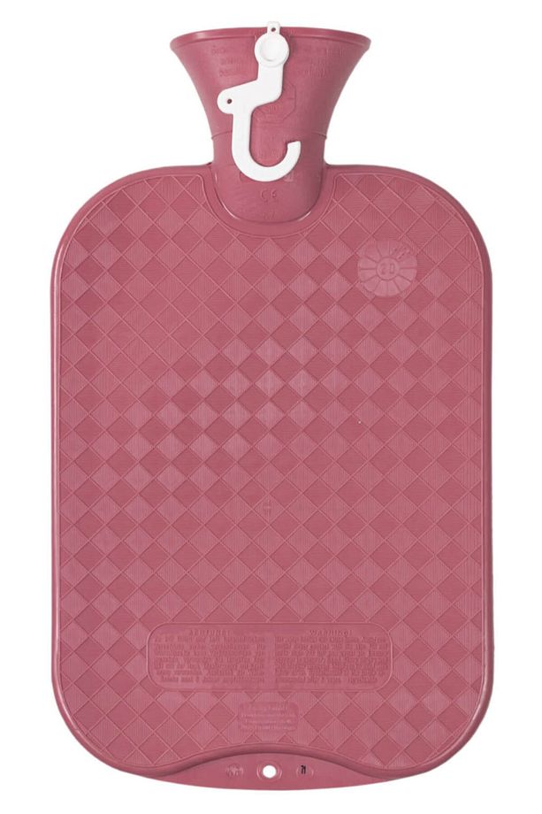 Termofor Karamel Mor Dalga Desen Sıcaksu Torbası - 1